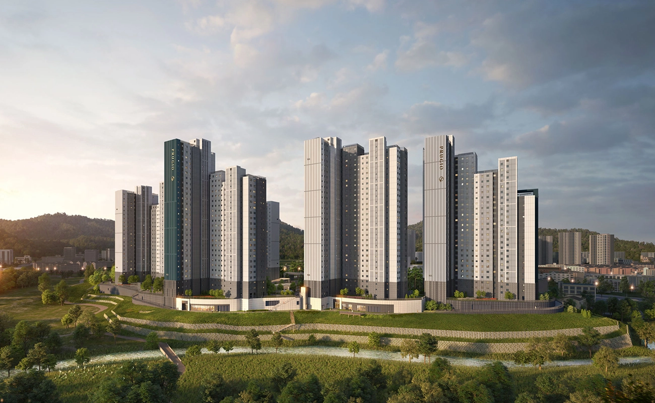 랜드마크 외관 디자인 