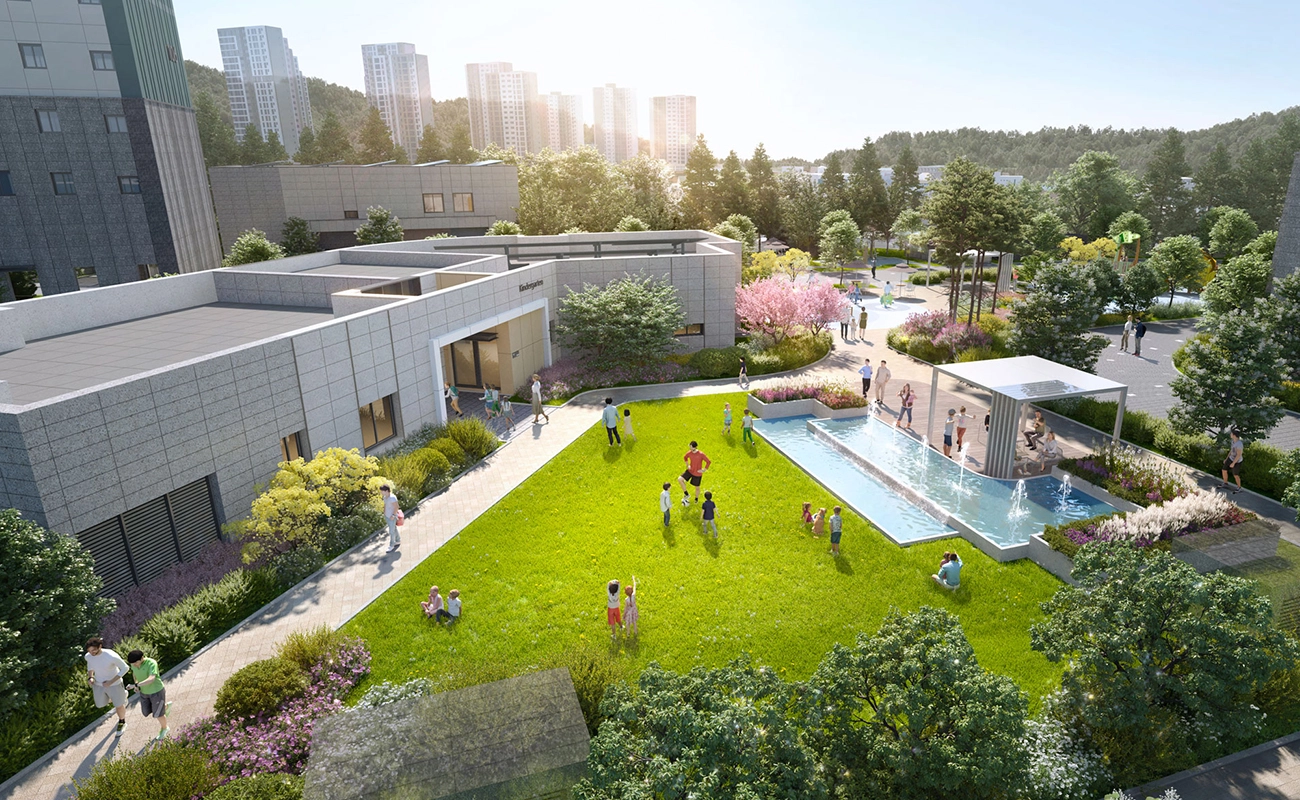 안전하고 편리한 공원형 단지 